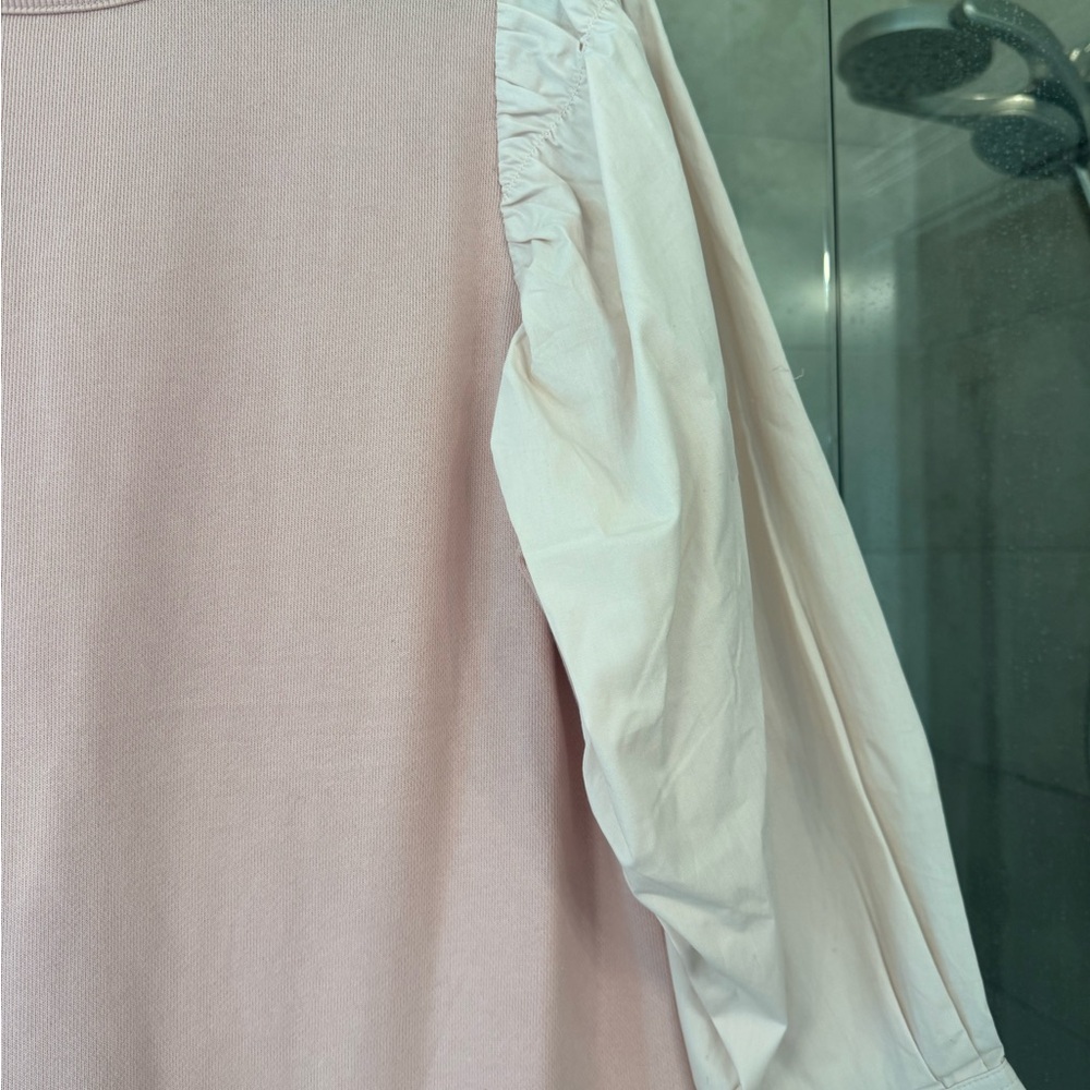 Pink Long Sleeve Dress Size Large - Picture 3 of 5